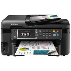 Epson WorkForce WF-3620 All-In-One Wireless Printer, Black